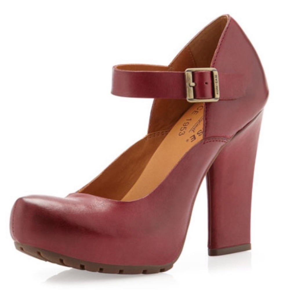 Kork-Ease Priscilla Platform Pump, Merlot